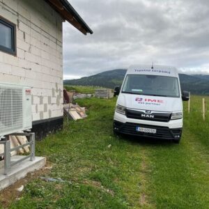 Tepelné čerpadlo Vzduch-Voda SPLIT Rodinný dom Mútne