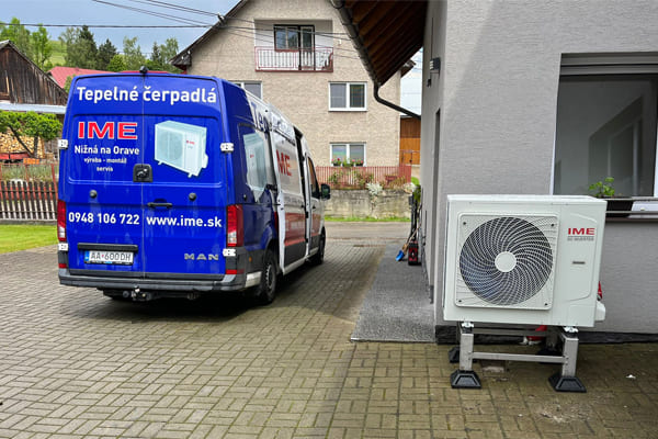Realizácia tepelného čerpadla IME v rodinnom dome v Zemianskej dedine