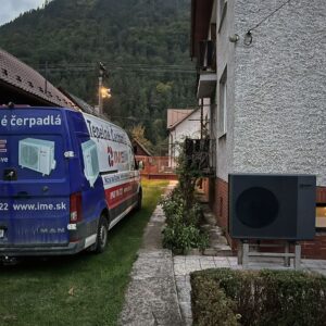 tepelné čerpadlo IME pre rodinný dom v obci Ľubochňa