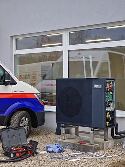 servis tepelného čerpadla firmou IME
