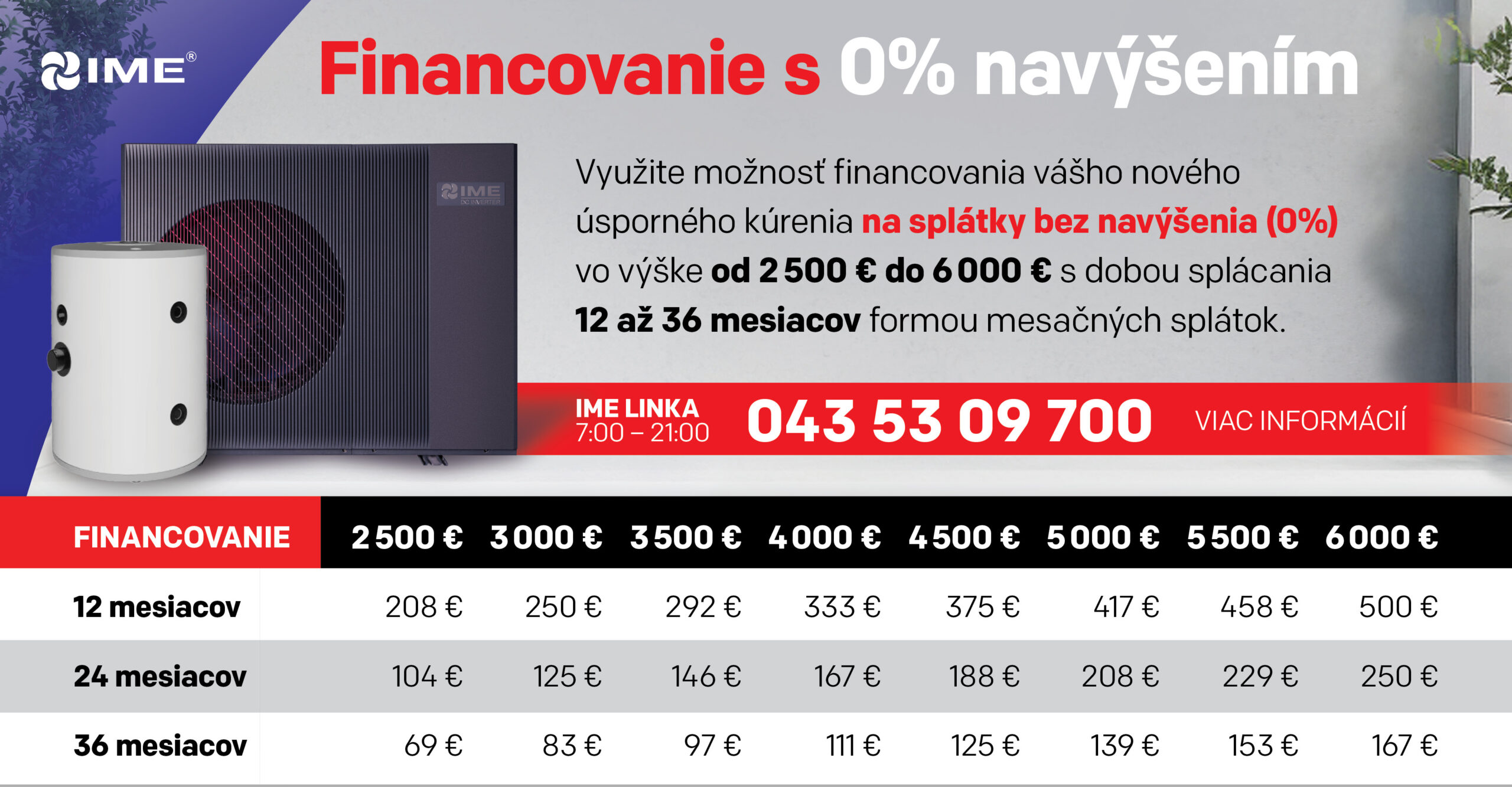 Vianočná akcia na tepelné čerpadlá Monoblok